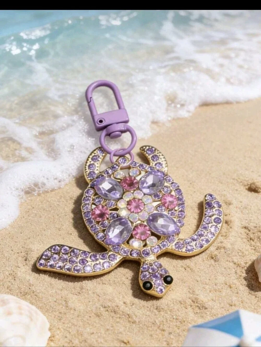 Turtle Bag Charm/ Keychain NEW